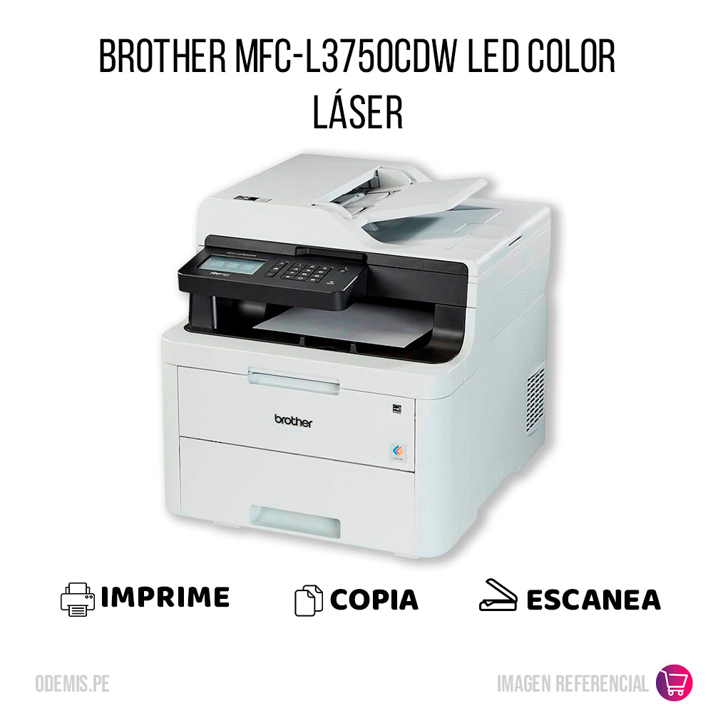 Impresora Brother MFC-L3750CDW Escáner Original