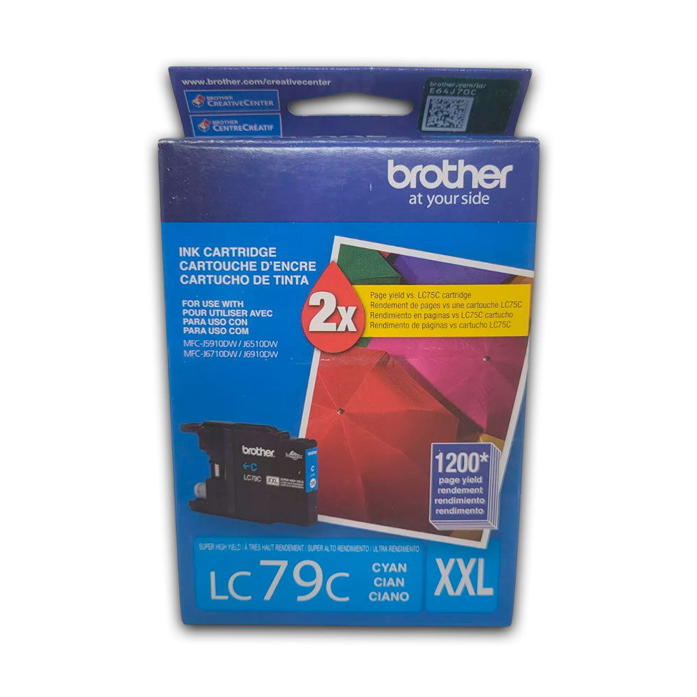 Tinta Brother LC79C Cian 1.2K Pág. J5910-J6510 Original