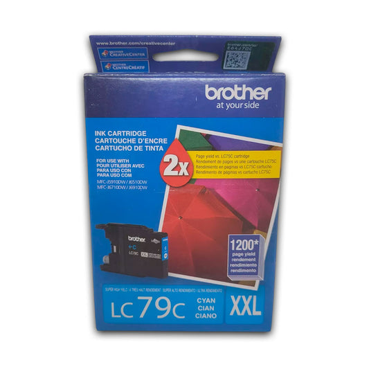 Tinta Brother LC79C Cian 1.2K Pág. J5910-J6510 Original