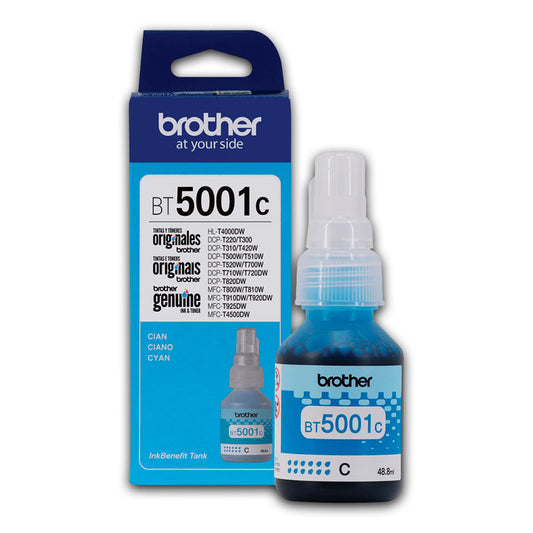 Tinta Brother BT5001C Cian 48.8 ml T220, T420w Original