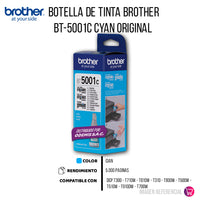 Tinta Brother BT5001C Cian 48.8 ml T220, T420w Original
