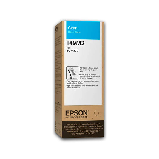 Tinta Epson T49M220 Cian 140ml F570, F571, F170 Original