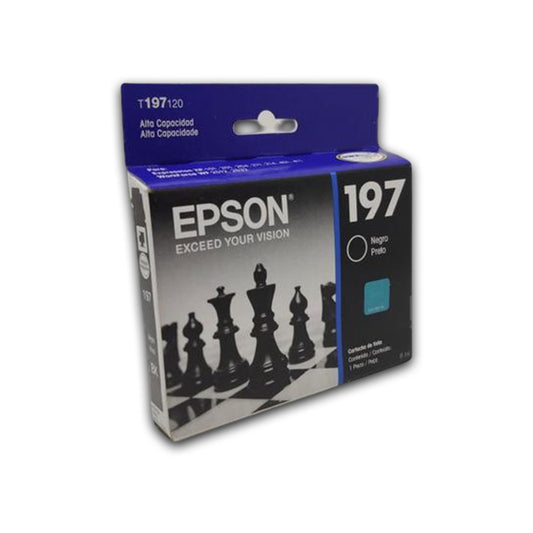 Tinta Epson T197120 Negro 8 ml XP-401, WF-2512 Original