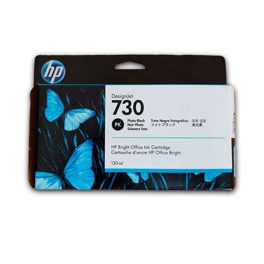 Tinta HP 730 Black P2V67A 130ml T1600, T1600Dr Original