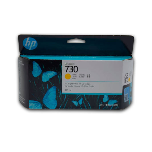 Tinta HP 730 Yellow P2V64A 130ml T1600, T1600dr Original