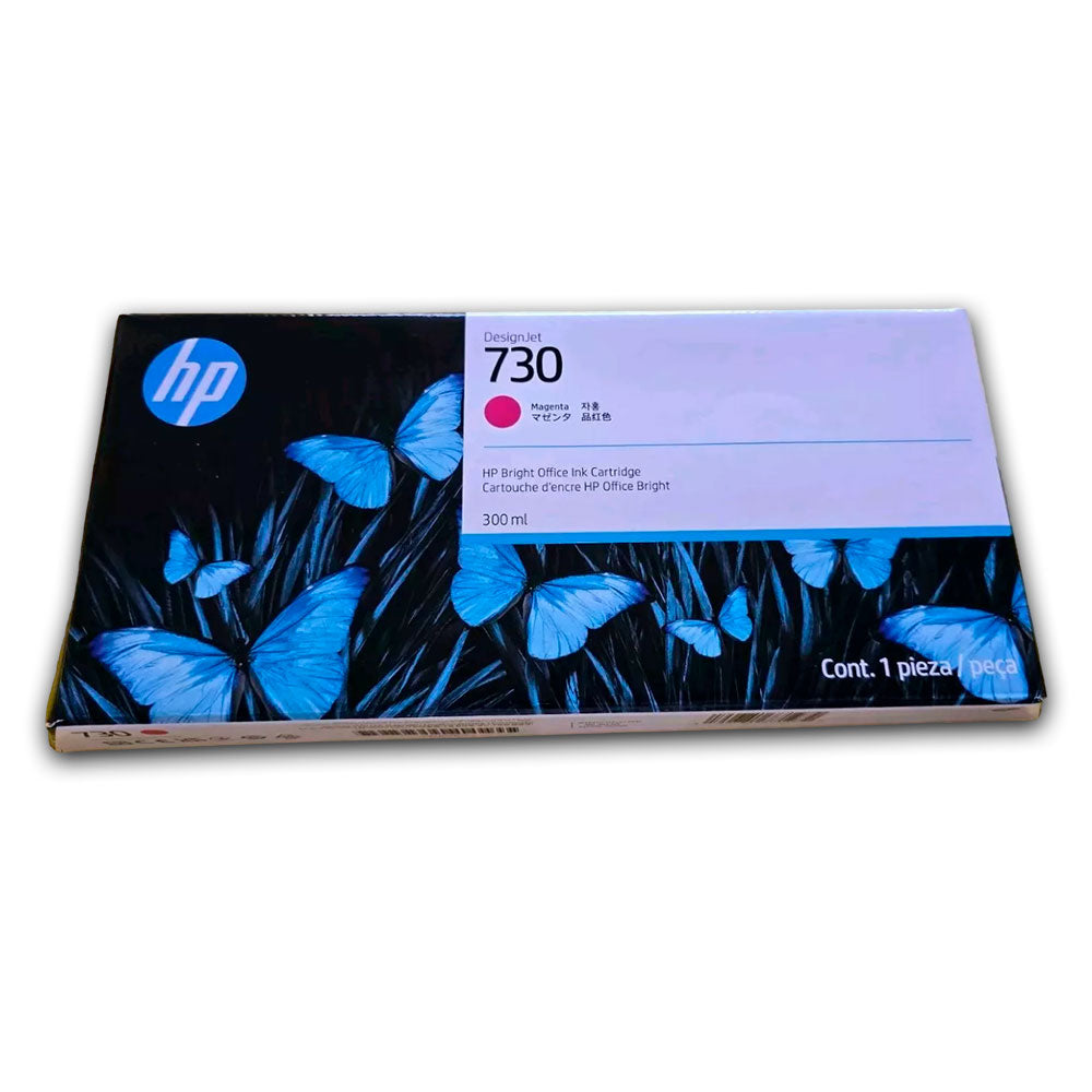 Tinta HP 730 Magenta P2V69A 300ml T1600, T1600dr Original
