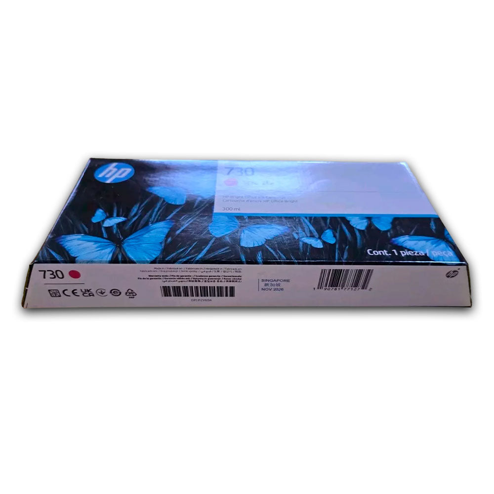 Tinta HP 730 Magenta P2V69A 300ml T1600, T1600dr Original