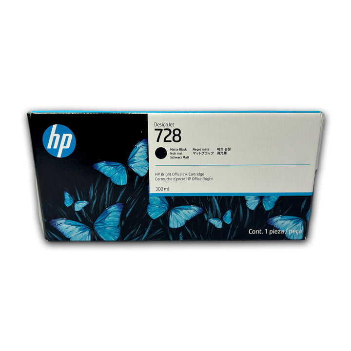 Tinta HP 728 Matte Black F9J68A 300ml T730, T830 Original