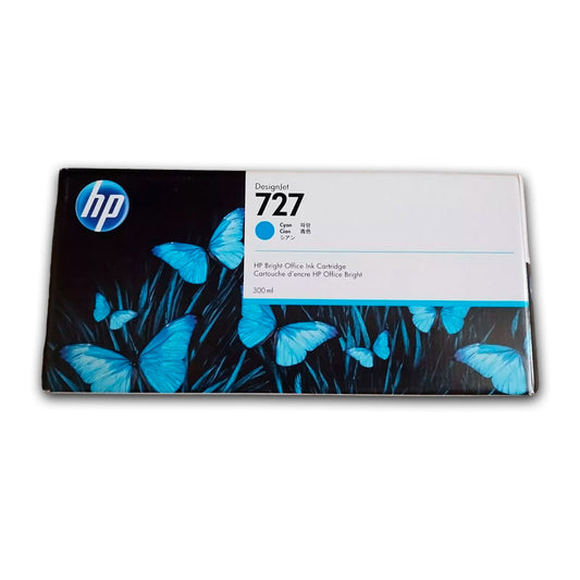 Tinta HP 727 Cyan F9J76A 300ml T1500, T930 Original