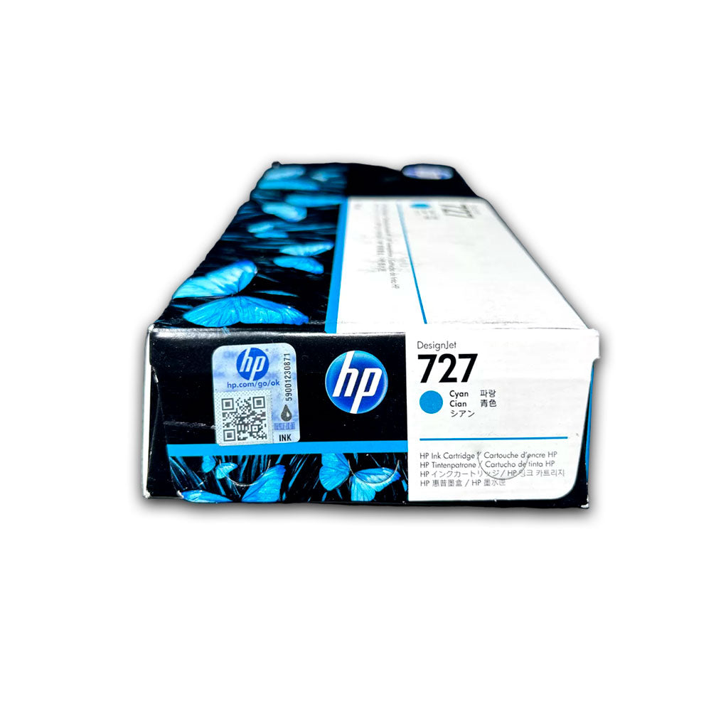 Tinta HP 727 Cyan F9J76A 300ml T1500, T930 Original