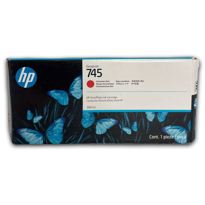 Tinta HP 745 Chrom Red F9K06A 300ml Z2600, Z5600 Original