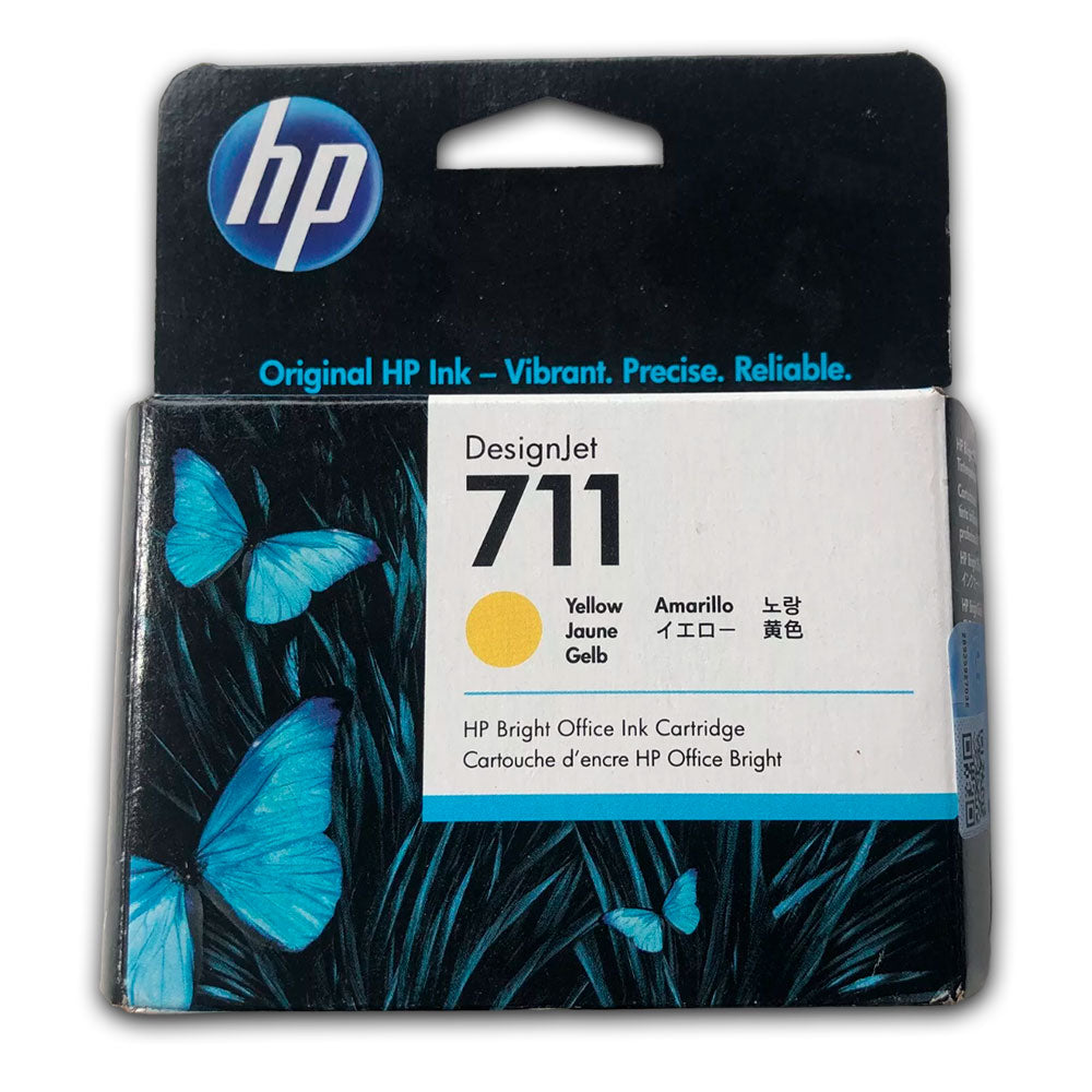 Tinta HP 711 Yellow CZ132A 29ml T120, T520 Original