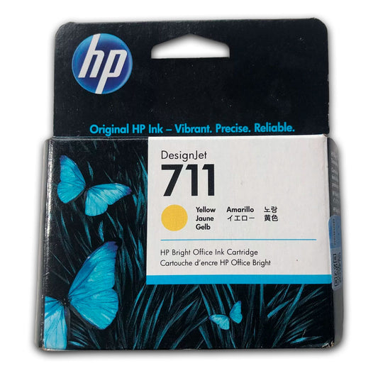 Tinta HP 711 Yellow CZ132A 29ml T120, T520 Original