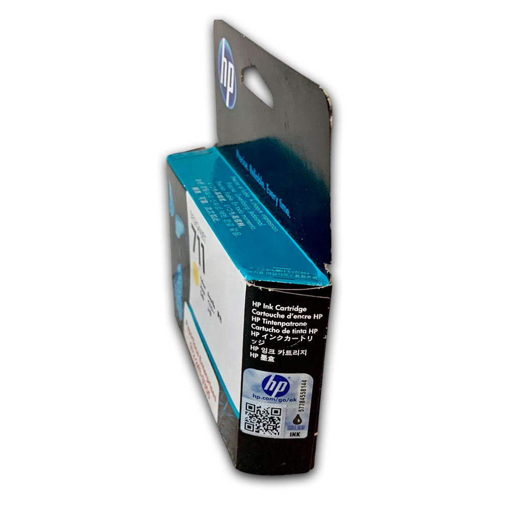 Tinta HP 711 Yellow CZ132A 29ml T120, T520 Original