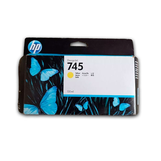 Tinta HP 745 Yellow F9J96A 130ml Z2600, Z5600 Original