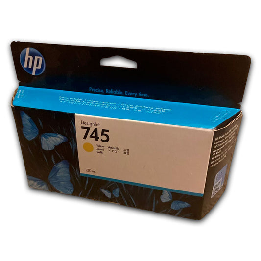 Tinta HP 745 Yellow F9J96A 130ml Z2600, Z5600 Original
