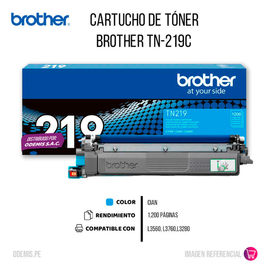 Toner Brother TN-219C Cian 1.2K Pag HL-L3280CDW Original