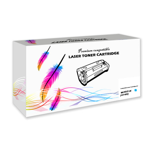 Toner HP 414X Cyan W2021X 6K Pág. M454 Compatible