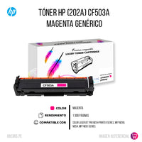 Toner Hp CF503A (202A) Magenta Compatible