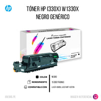 Toner HP 330X Black W1330X 15k Pág. con Chip Compatible
