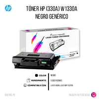 Toner HP 330A Black W1330A 5k Pág. 408DN con Chip Compatible