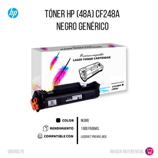Toner Hp CF248A (48A) Negro Compatible
