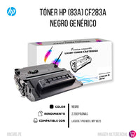 Toner Hp CF283A (83A) Negro Compatible