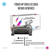 Toner Hp CE390A (90A) Black Compatible