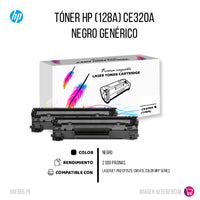 Toner Hp CE320A (128A) Negro Compatible