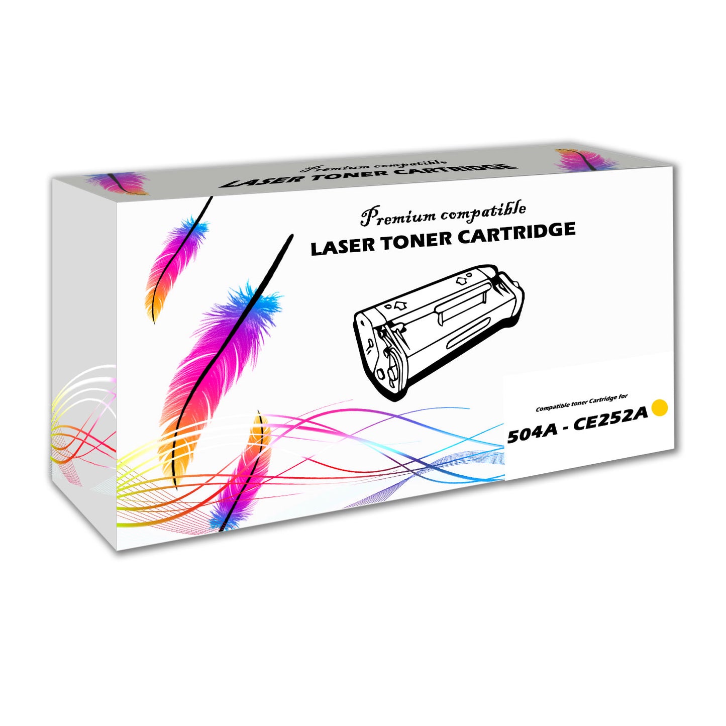 Toner HP 504A Yellow CE252A 7K Pág. CM3530 Compatible
