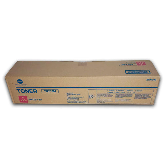 Toner Konica Minolta TN-213M Magenta 18,500 Pág. C200 Original