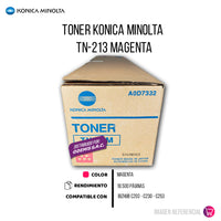 Toner Konica Minolta TN-213M Magenta 18,500 Pág. C200 Original