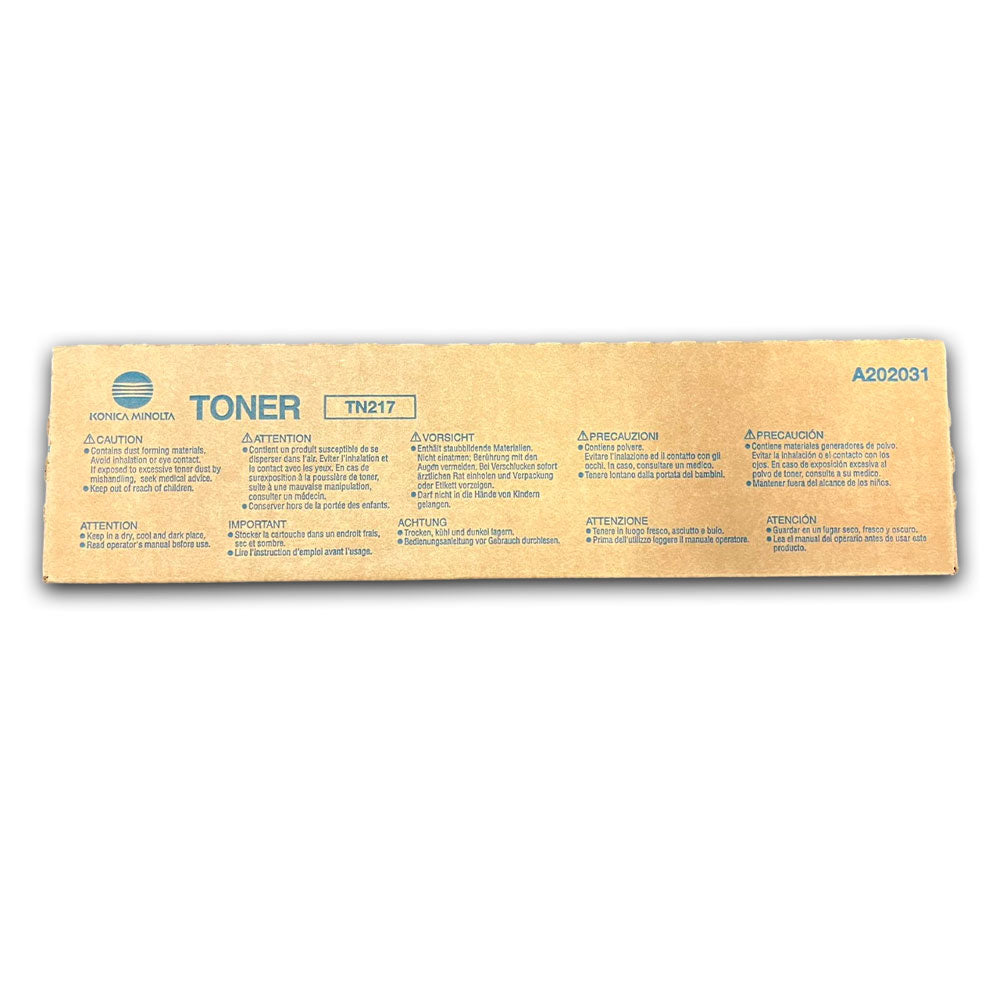 Toner Konica Minolta TN-217 Black 17,500 Pág. 223 Original