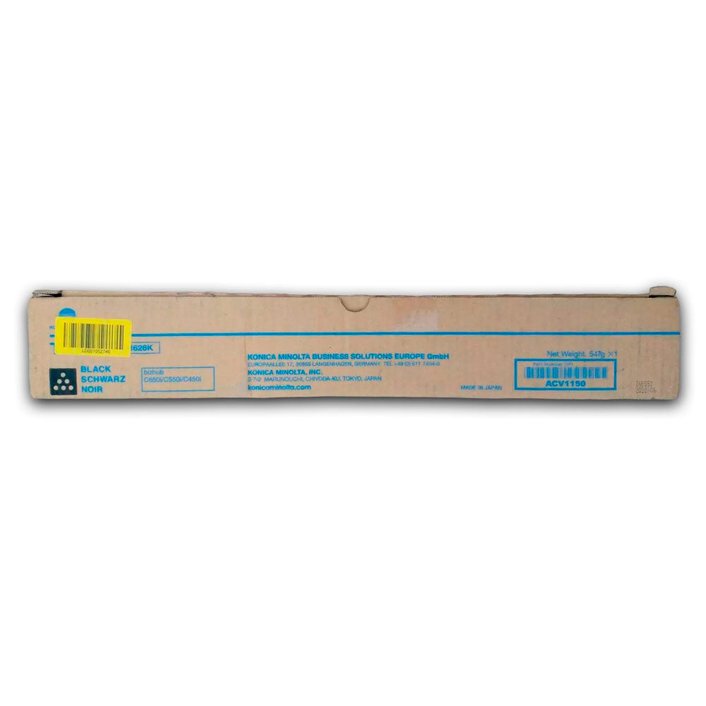 Toner Konica Minolta TN-626K Black 28K Pág. 300i Original
