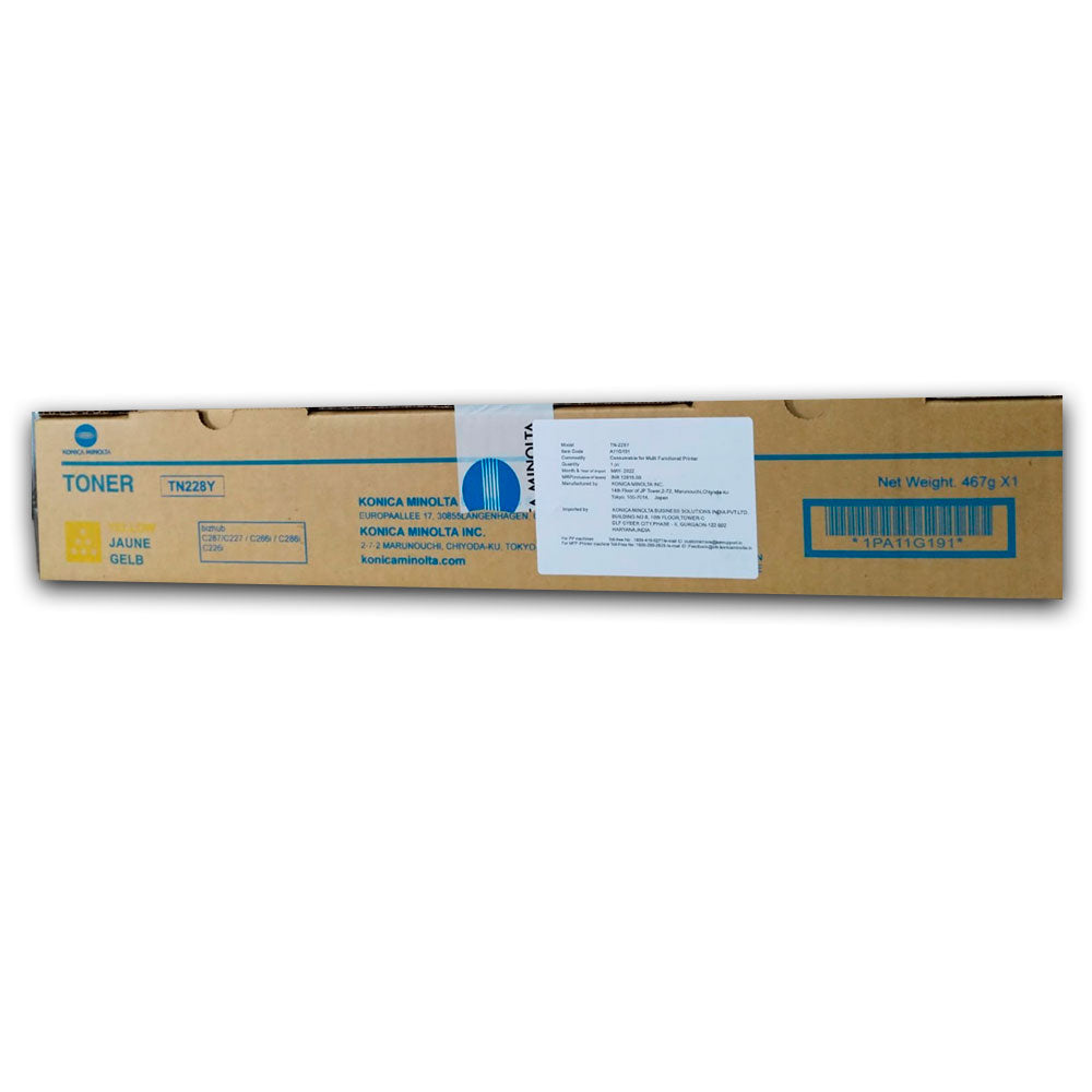 Toner Konica Minolta TN-228Y Yellow 28K Pág. C226i Original