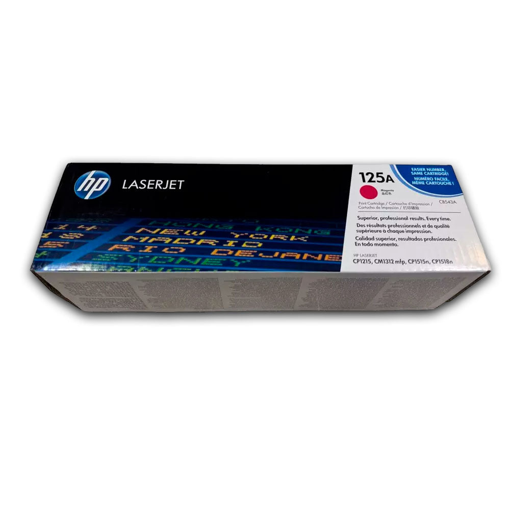 Toner Hp 125A Magenta Cb543A 1,4K Pág. CP1210 Original