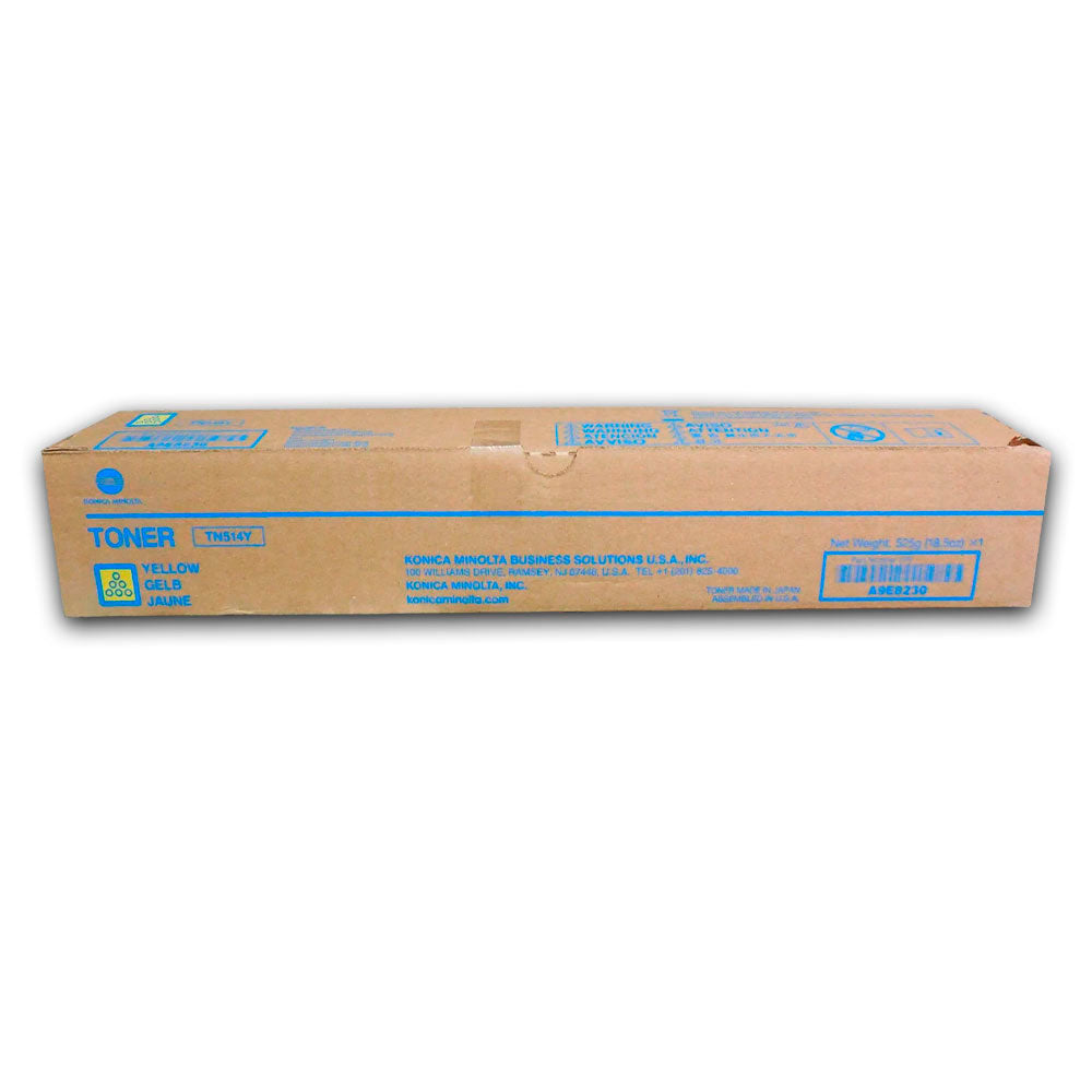 Toner Konica Minolta TN-514Y Yellow 26K Pág. C458 Original