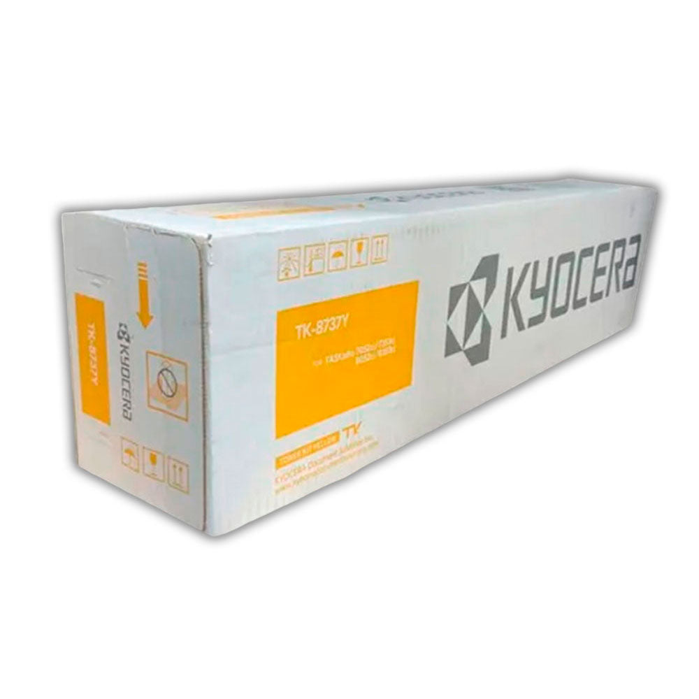 Toner Kyocera TK-8737Y Yellow 40K Pág. 8052ci Original