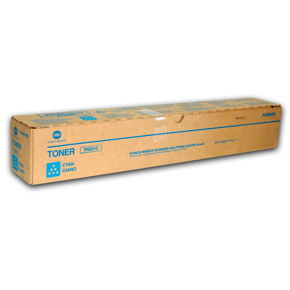 Toner Konica Minolta TN-321C Cian 25K Pág. BH C224 Original