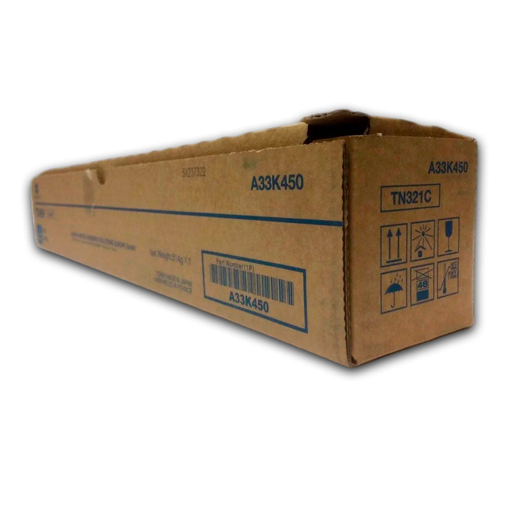 Toner Konica Minolta TN-321C Cian 25K Pág. BH C224 Original