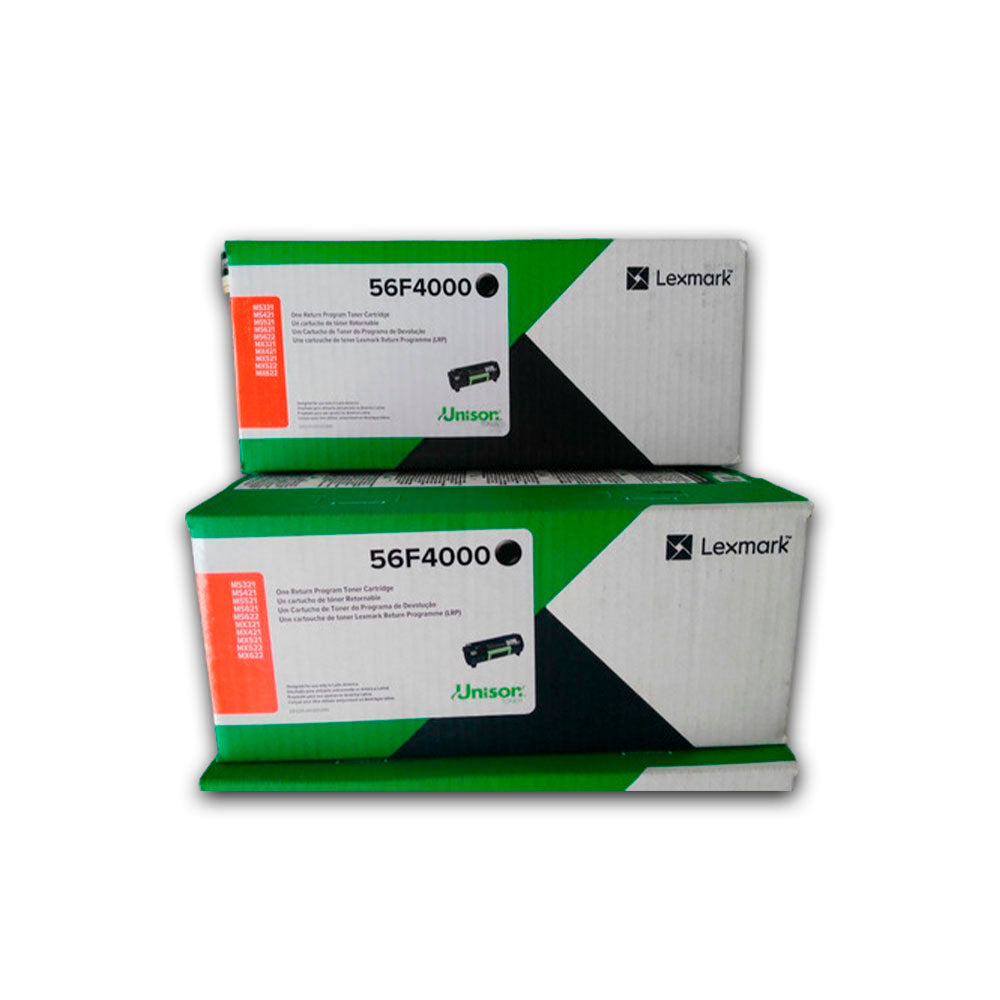 Toner Lexmark 56F4000 Negro 6K Pág. MX321adn Original