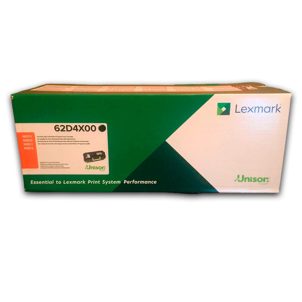 Toner Lexmark 62D4X00 Negro 45K Pág. MX711de Original