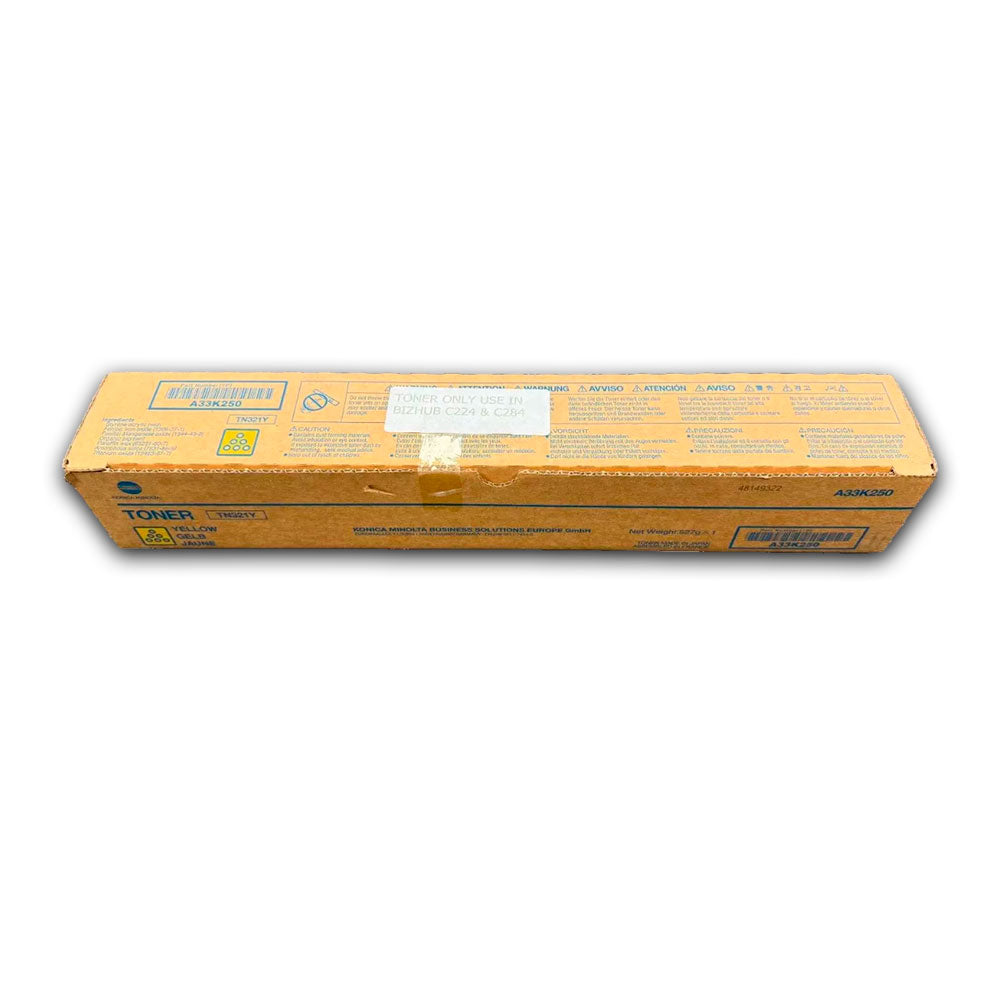 Toner Konica Minolta TN-321Y Yellow 25K Pág. BH C224 Original