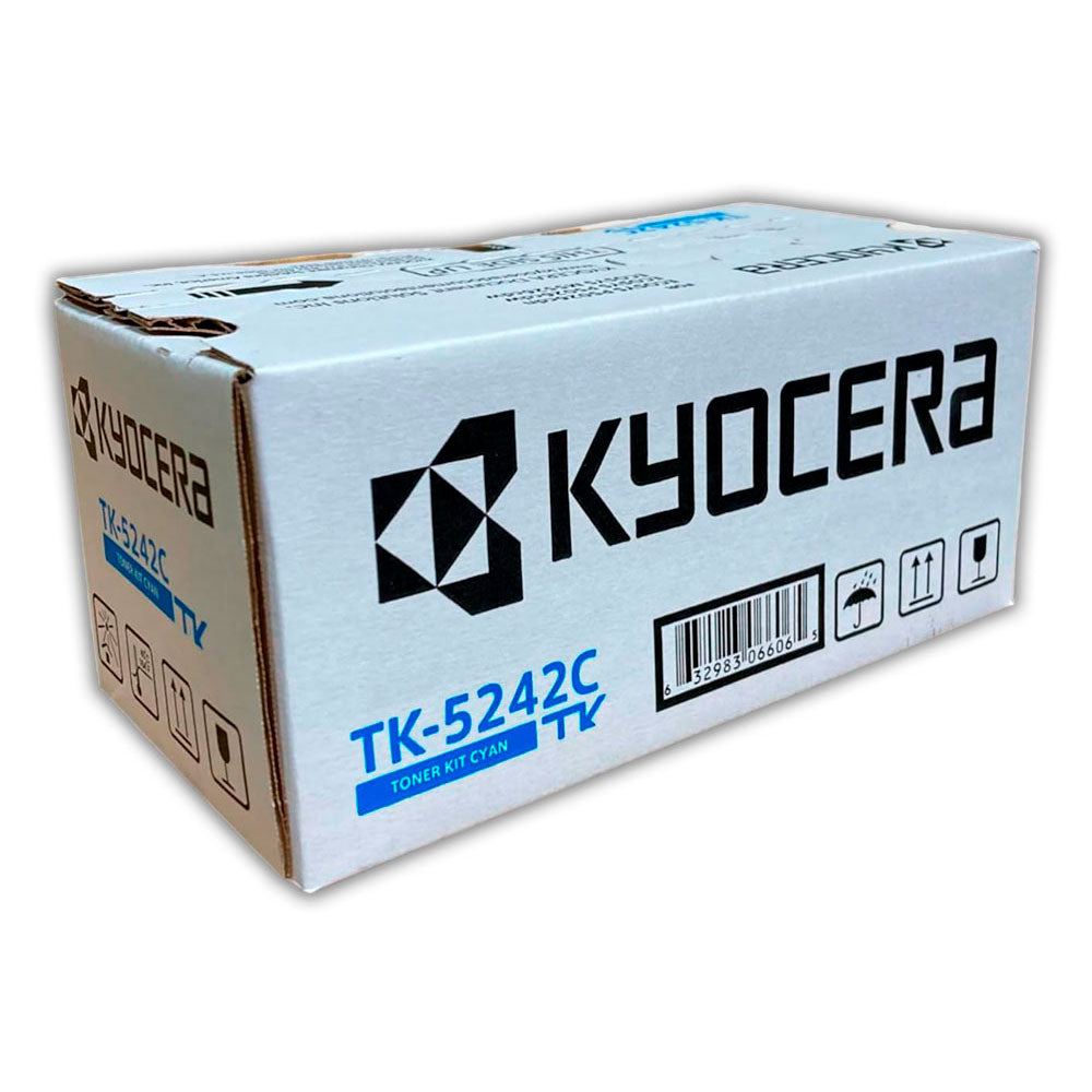 Toner Kyocera TK-5242C Cian 3K Pág. Ecosys M5526CDW Original