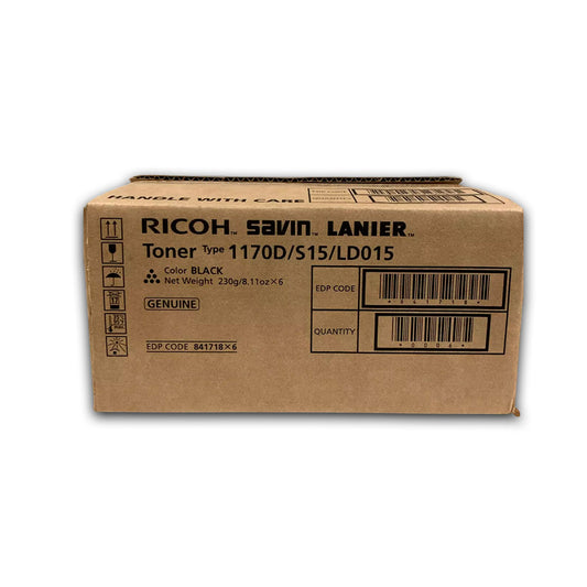 Toner Ricoh 841718 Negro 7.5K Pág. MP161, 1515MF Original