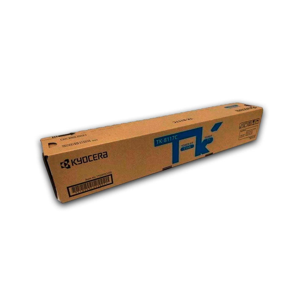 Toner Kyocera TK-8117C Cian 6K Pág. M8124Cidn Original
