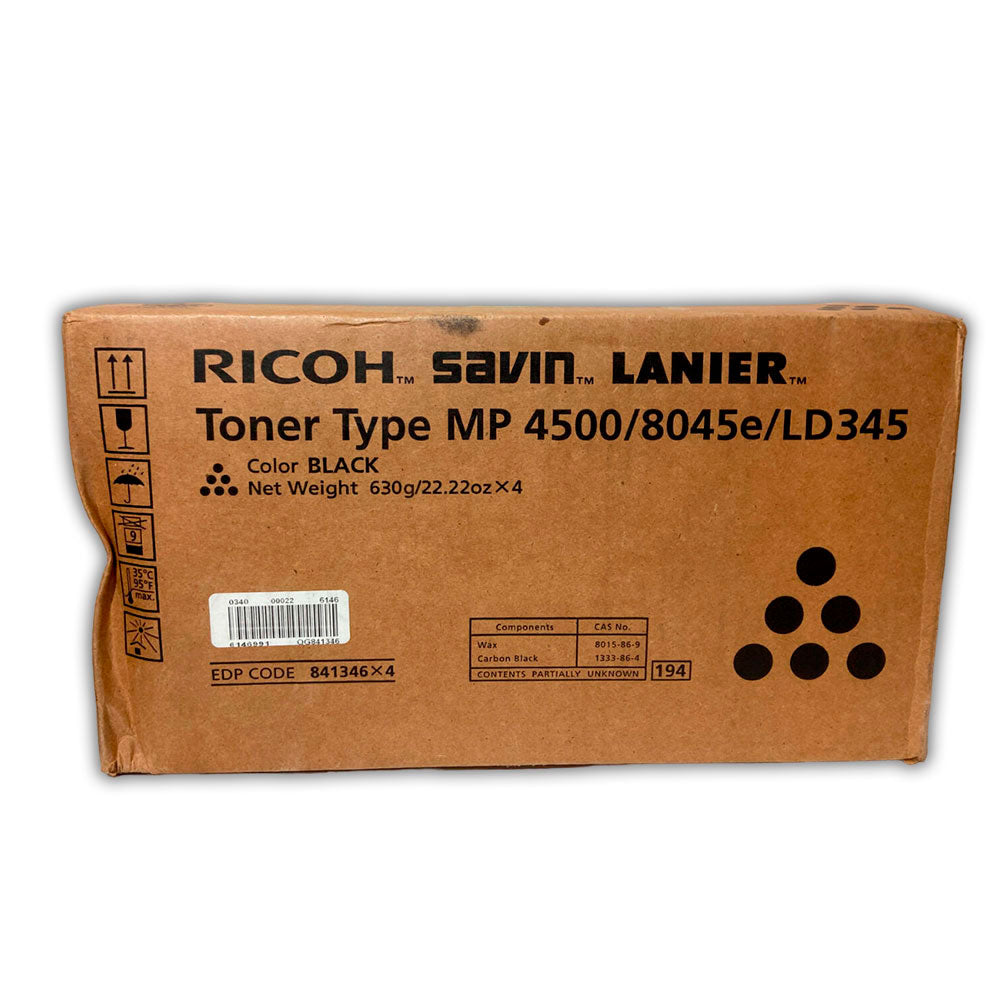 Toner Ricoh 841346 Negro MP 4500 Original