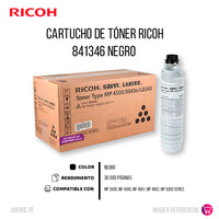 Toner Ricoh 841346 Negro MP 4500 Original