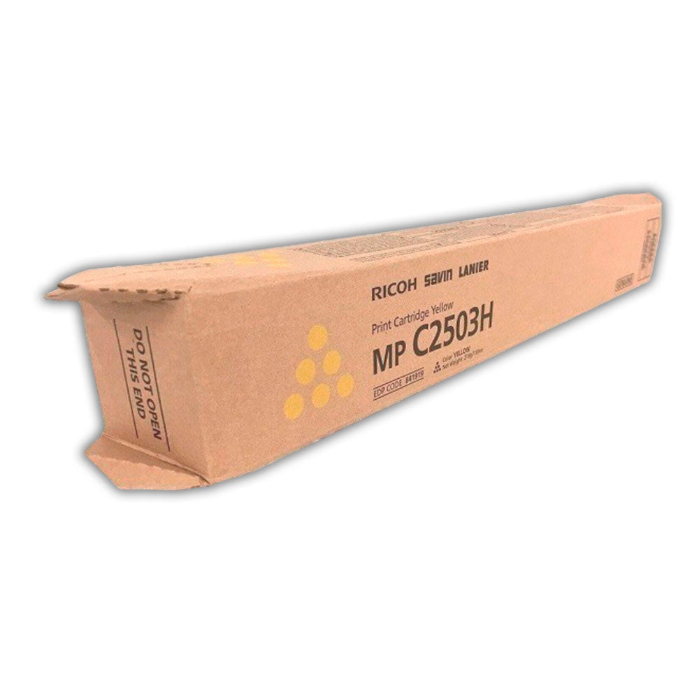 Toner Ricoh 841919 Yellow 9.5K Pág. MP C2003 Original