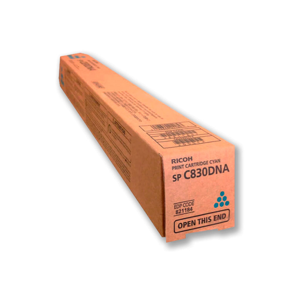 Toner Ricoh 821184 Cian 16K Pág. SP C830DN, C831DN Original